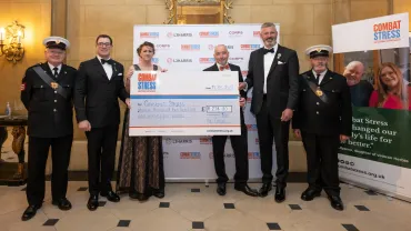 Corps-Combat-Stress-Cheque-Presentation-scaled.webp