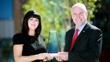 BIFM Ireland Region Chairperson, Stephen Welch and committee member Jacqueline Byrne launched the BIFM Ireland Region Facilities Management Recognition Awards 2013.
