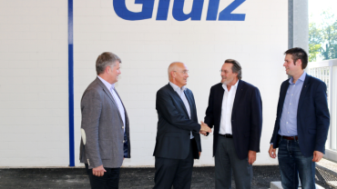 From left to right: Werner Gertsch, COO Manufacturing; Peter Riedweg, CEO of Glutz AG; Robert von Dach, Executive Director; Christoph von Dach, Assistant Managing Director and Operations Manager