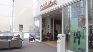 A branded plumbed-in solution at Nationwide HQ