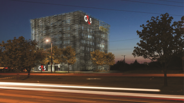 Kentec\'s Syncro and Sigma XT control panels guard new G4S Estonian headquarters.