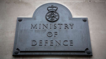 Integral clients include the Ministry of Defence in the United Kingdom (Photograph: The plaque outside the South Door of the Ministry of Defence Main Building in Whitehall, London/Photographer: Harlan