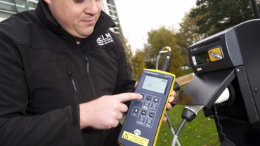 Elm EV with Seaward EVSE tester.