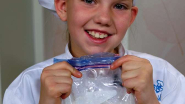 Madysun Christensen, National Winner of 2016 Sodexo Future Chefs: Healthy Breakfast Challenge.