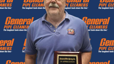 Russell Javorsky: celebrating his 50th anniversary with General Wire Spring Company on 30 August.