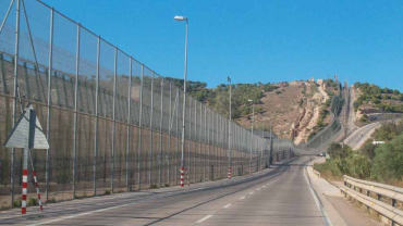 Spain-Morocco border (Photography by Melilla).