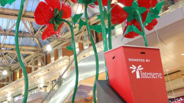 Focal point: the sculpture functioned as a focal point for commuters at Waterloo station.
