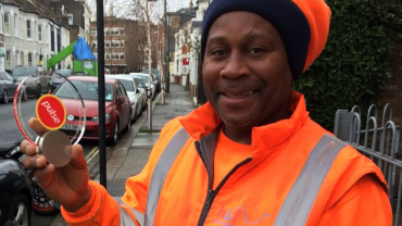 Winning hearts with his cheerful demeanour: Winston Barrett.