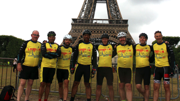 Well worth the ride: Team EMCOR UK.