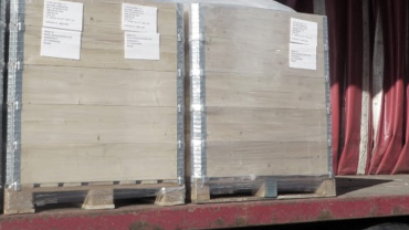 All set for Scandinavia: water treatment batches.