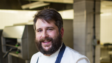Michael Barnes, Grazing's new head chef.