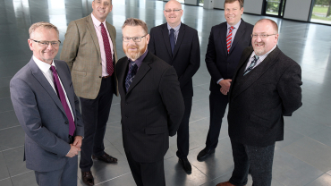 (L-R) (Left – Right) Andrew Walker, David Gajda, Nick Martyn, Robin Harris, David Robinson and Derek Holding.
