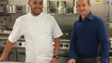 Robbie Lorraine, Executive Chef, Grazing (left) and Sam Hurst, Grazing, CEO (right).