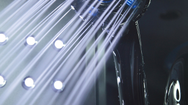 Digital hand shower.