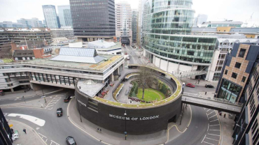 Exterior views of the Museum of London. (© Museum of London).