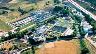 The new waste water treatment plant (WWTP) in Burgos.