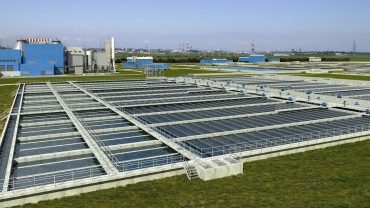 The Glina wastewater treatment plant (WWTP) in Bucharest.