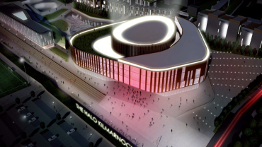 Artist's rendering of The HALO redevelopment project on the site of a former bottling plant in Kilmarnock..