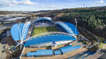 The John Smith’s Stadium in Huddersfield.