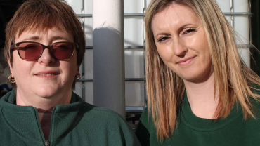 Debbie Plumb and Janice Lawlor.