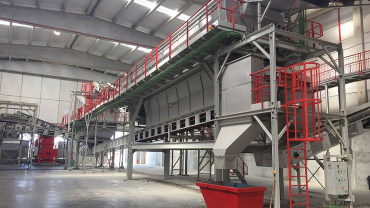 The Alt Empordà solid urban waste treatment plant.