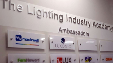 Supported by the industry's biggest brands: The Lighting Industry Academy.
