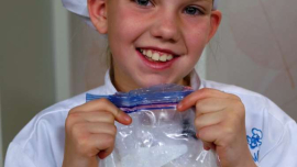 Madysun Christensen, National Winner of 2016 Sodexo Future Chefs: Healthy Breakfast Challenge.