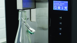 The new EcoPuro compact unit offers organisations refreshingly low cost drinking water in branded bottles.