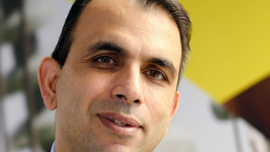 Only 9 months on the job: Carillion's departed Group Finance Director, Zafar Khan.