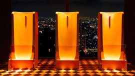 Urinals at The Shard building, London (Photography by WFC Contractors).