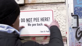 Pee-proof coatings are already proving popular in Germany.