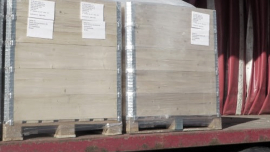 All set for Scandinavia: water treatment batches.