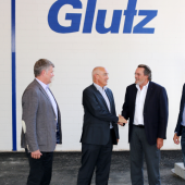 From left to right: Werner Gertsch, COO Manufacturing; Peter Riedweg, CEO of Glutz AG; Robert von Dach, Executive Director; Christoph von Dach, Assistant Managing Director and Operations Manager