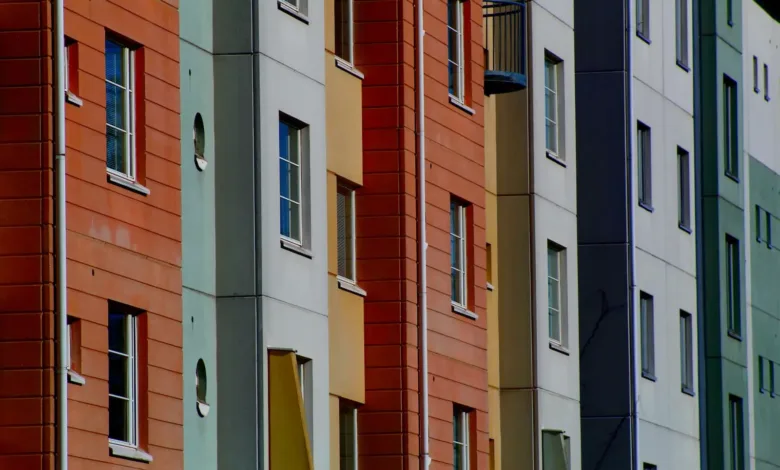 brown and white concrete building